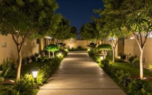 إضاءة خارجية احترافية للحدائق في الكويت إضاءة خارجية احترافية للحدائق في الكويت