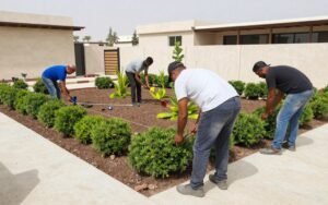 تنفيذ مشاريع تنسيق الحدائق بدقة واحترافية تنفيذ مشاريع تنسيق الحدائق بدقة واحترافية