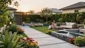 حديقة جميلة منسقة بواسطة دار الروضة في الشويخ حديقة جميلة منسقة بواسطة دار الروضة في الشويخ