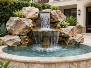 شلالات ونوافير مائية في حدائق الكويت شلالات ونوافير مائية في حدائق الكويت