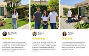 عملاء سعداء مع حدائقهم من دار الروضة عملاء سعداء مع حدائقهم من دار الروضة