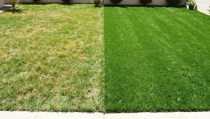 مقارنة بصرية بين حديقة بثيل صناعي وأخرى بثيل طبيعي في الكويت مقارنة بصرية بين حديقة بثيل صناعي وأخرى بثيل طبيعي في الكويت