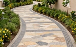 ممرات حدائق منسقة بطريقة احترافية ممرات حدائق منسقة بطريقة احترافية