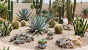 نباتات عصارية وصحراوية متنوعة للحدائق الكويتية