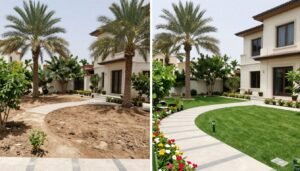 نتائج أعمال تنسيق حدائق دار الروضة في الشويخ نتائج أعمال تنسيق حدائق دار الروضة في الشويخ