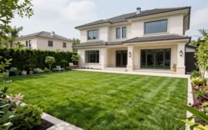 نتيجة نهائية مذهلة لحديقة فيلا بالثيل الطبيعي نتيجة نهائية مذهلة لحديقة فيلا بالثيل الطبيعي