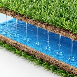 نظام تصريف مياه متقدم في الثيل الصناعي نظام تصريف مياه متقدم في الثيل الصناعي