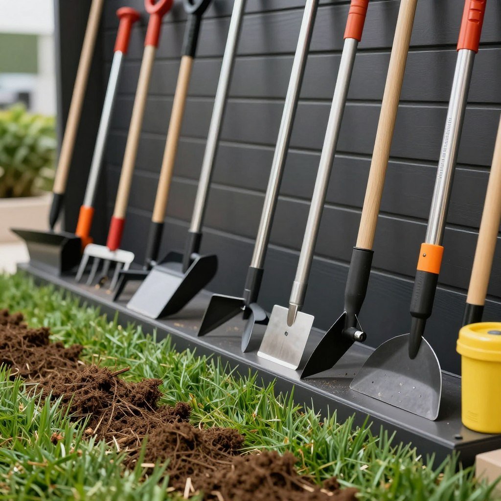 أدوات ومعدات احترافية لتركيب التيل الطبيعي