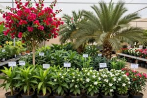 أنواع النباتات المناسبة للحدائق في الكويت