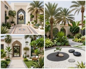 أنواع تصاميم الحدائق المختلفة في الكويت