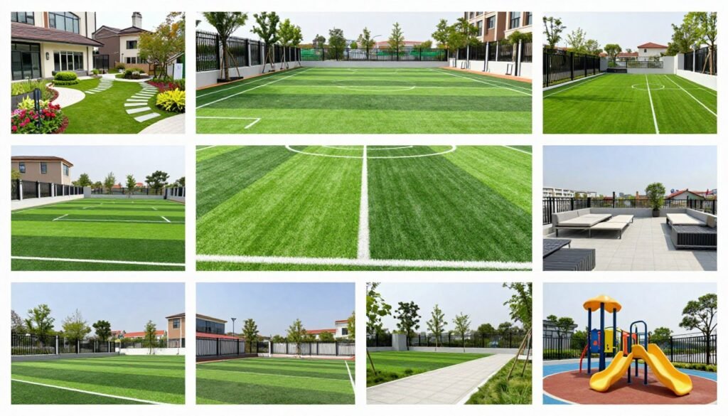 استخدامات متنوعة للثيل الصناعي في مشاريع مختلفة