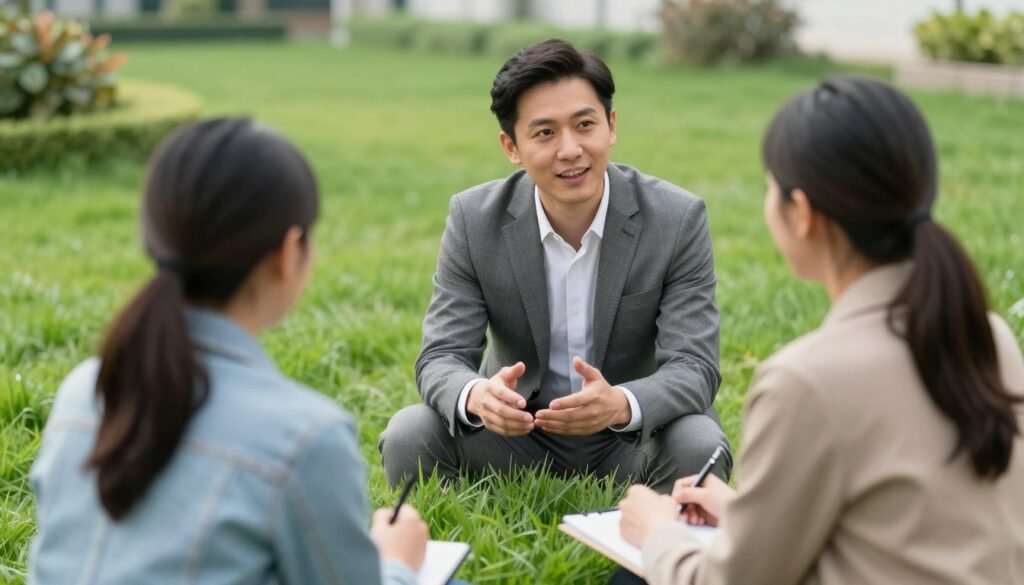 استشارة العملاء حول الثيل الطبيعي