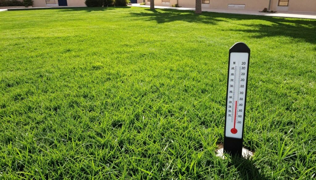 الثيل الطبيعي يتحمل حرارة الصيف الكويتي