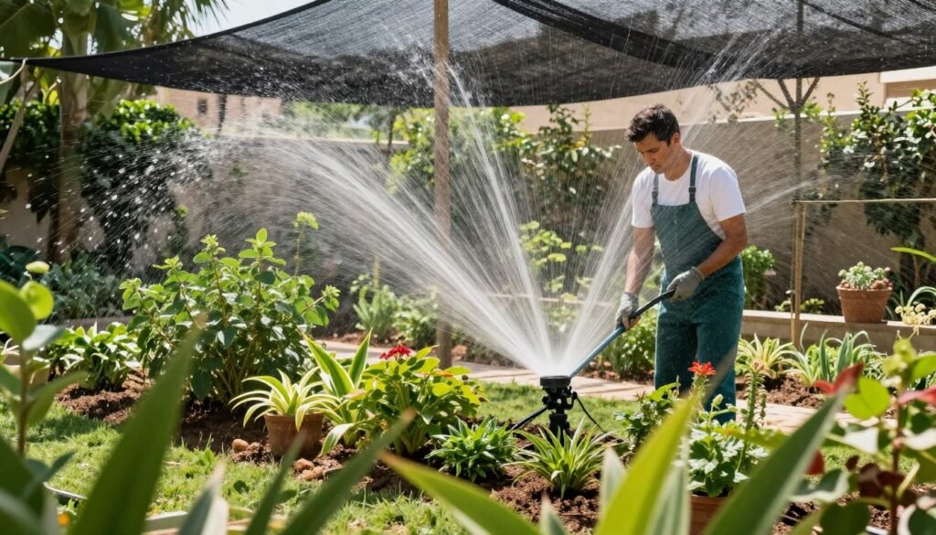 العناية بالحديقة خلال الصيف الحار في الكويت العناية بالحديقة خلال الصيف الحار في الكويت