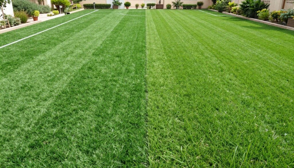تركيب العشب الصناعي والطبيعي في الكويت