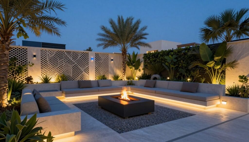 تصميم حدائق عصرية في الكويت