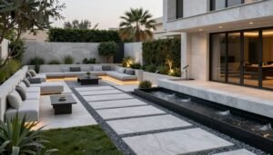 تصميم حديقة عصرية في السالمية