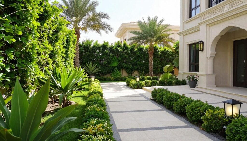 تنسيق حدائق الشامية - دار الروضة للتصميم والتنفيذ الاحترافي 1 تنسيق حدائق الشامية بتصميم عصري وجذاب