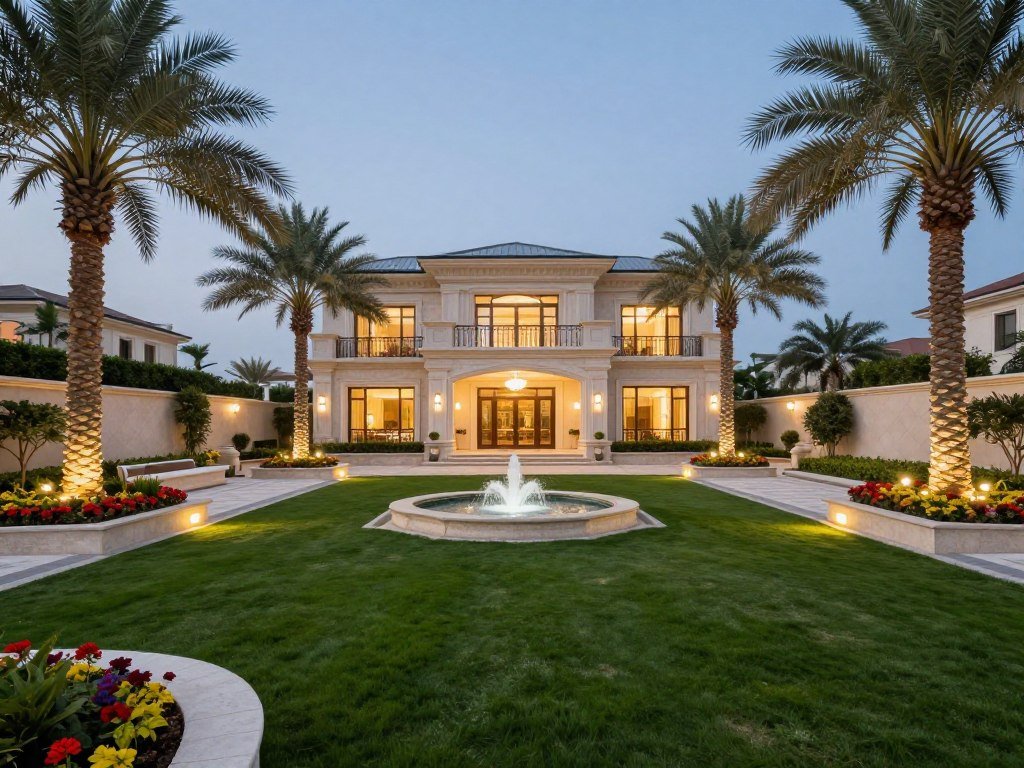 تنسيق حدائق الفلل الكويت