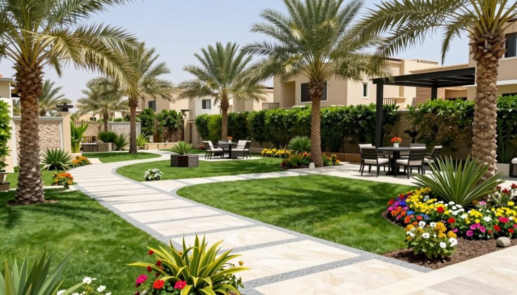 تنسيق حدائق القادسية