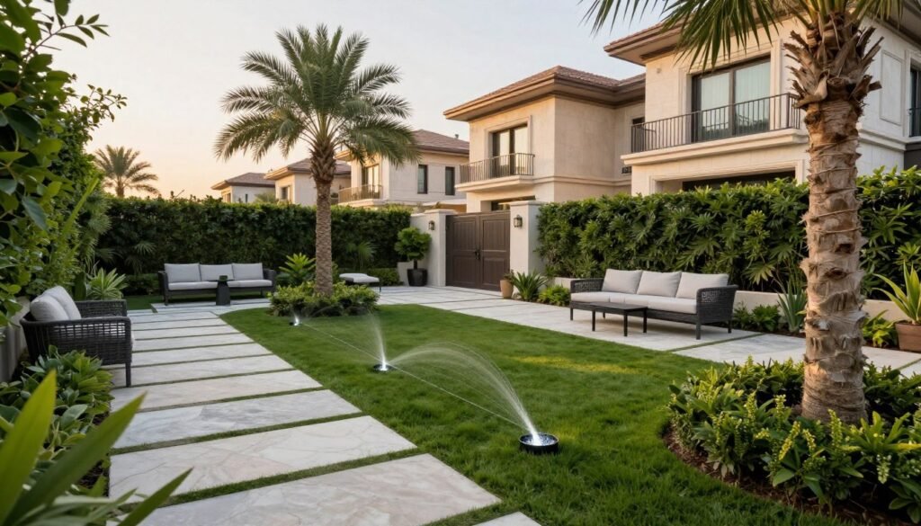 تنسيق حدائق الكويت: دليلك الشامل لإنشاء مساحات خضراء مذهلة 1 تنسيق حدائق الكويت بتصاميم عصرية وحديثة