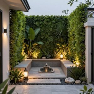 تنسيق حدائق منازل صغيرة الكويت