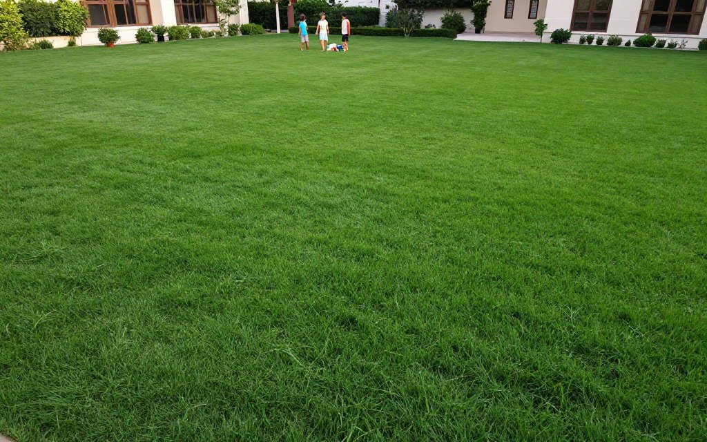 تيل الزويسيا بملمسه الناعم في حديقة منزلية