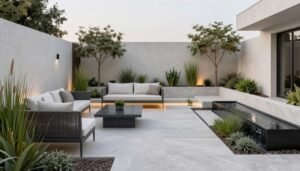 حديقة منزلية عصرية في الكويت