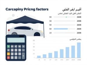 حساب تكلفة تركيب مظلات سيارات