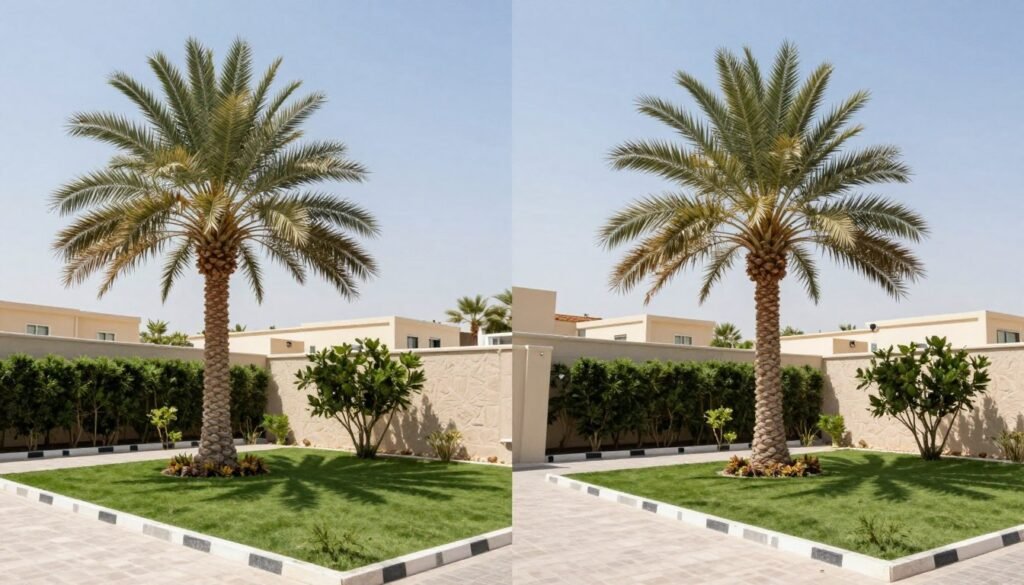 خدمات زرع وشلع نخيل متكاملة في الكويت