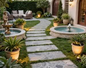 ديكورات حدائق منزلية في الكويت