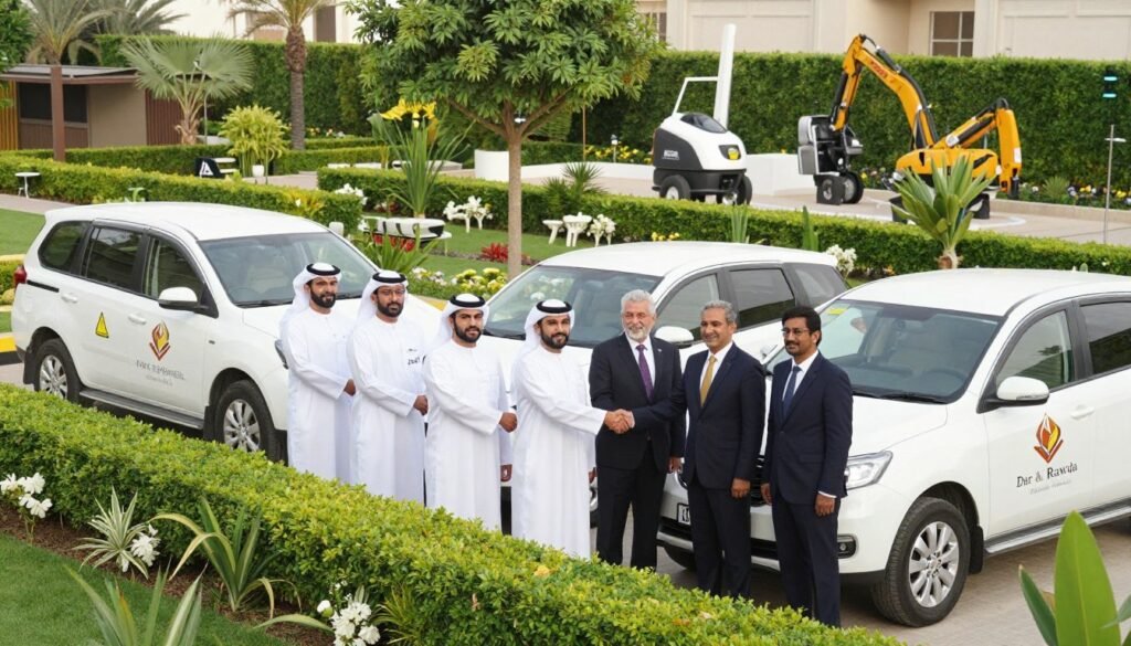 شركة دار الروضة لصيانة حدائق الكويت