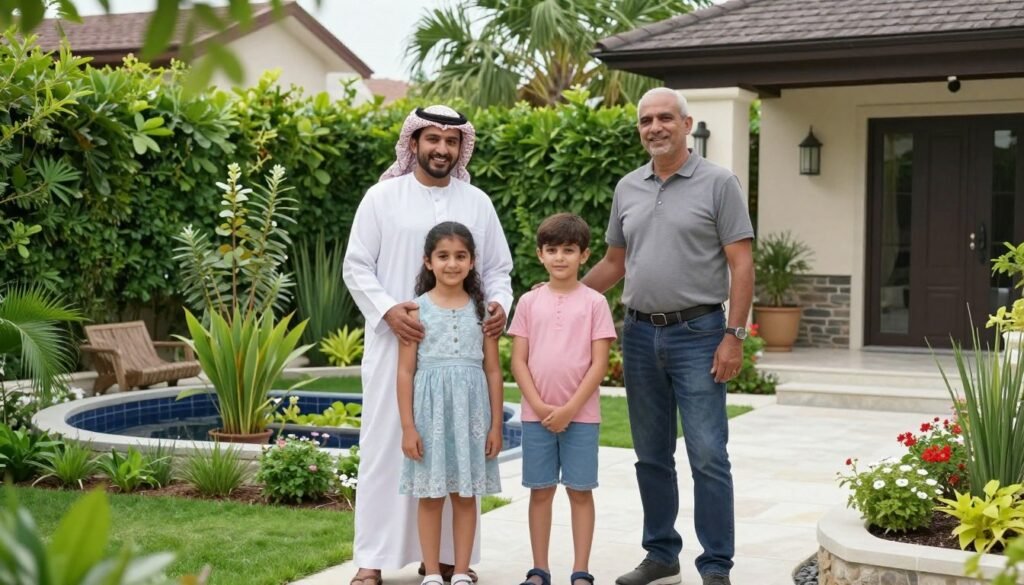 عملاء راضون عن خدمات تنسيق حدائق دار الروضة