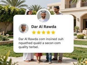 عملاء راضون عن خدمات دار الروضة لتنسيق الحدائق