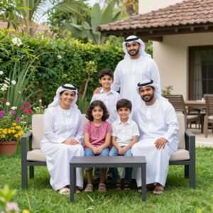 عميل راضي عن خدمات تنسيق الحدائق