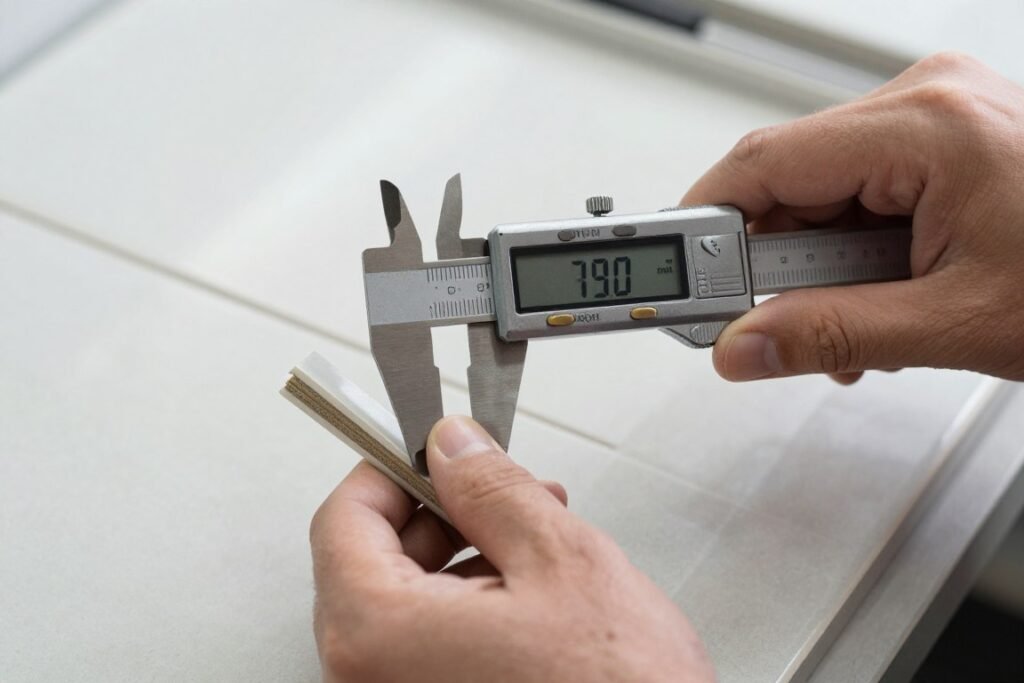 فحص جودة فواصل تيل