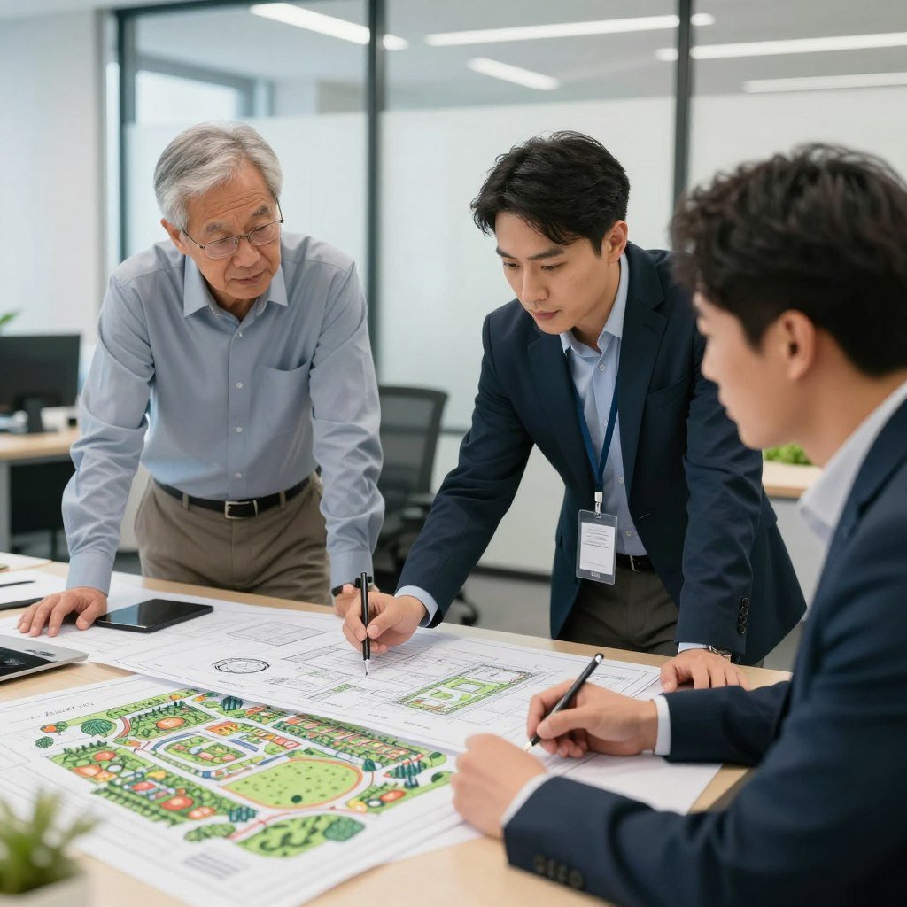 فريق متخصص من المهندسين الزراعيين