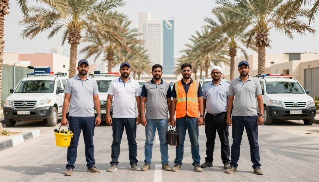 فريق محترف متخصص في خدمات النخيل