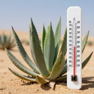 قياس درجة تحمل النباتات للحرارة