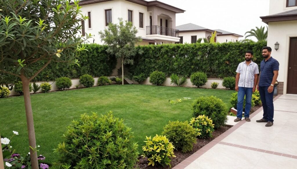 مشروع حديقة مكتمل من دار الروضة في الكويت