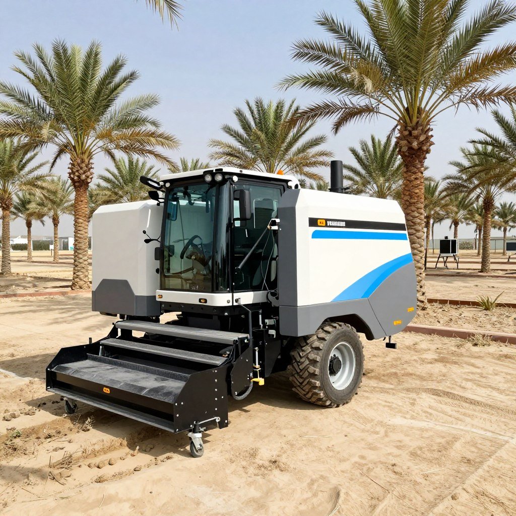 معدات حديثة لزراعة النخيل