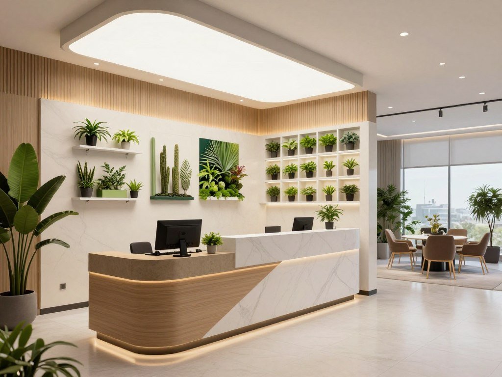 مكتب شركة دار الروضة لتنسيق الحدائق في الكويت