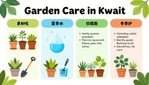نصائح العناية بالحدائق في الكويت خلال فصول السنة نصائح العناية بالحدائق في الكويت خلال فصول السنة