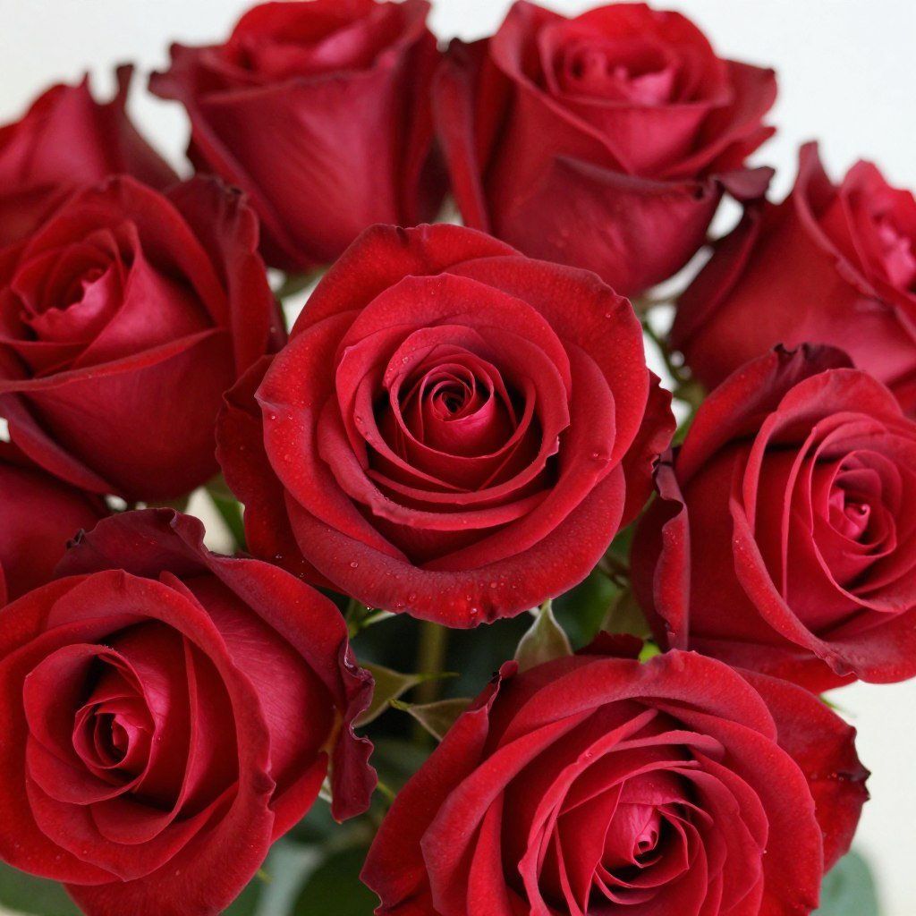 ورود حمراء دار الروضة