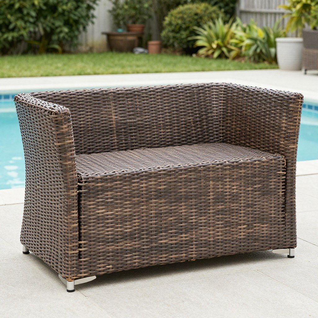 أثاث خارجي من الراتان الصناعي عالي الجودة