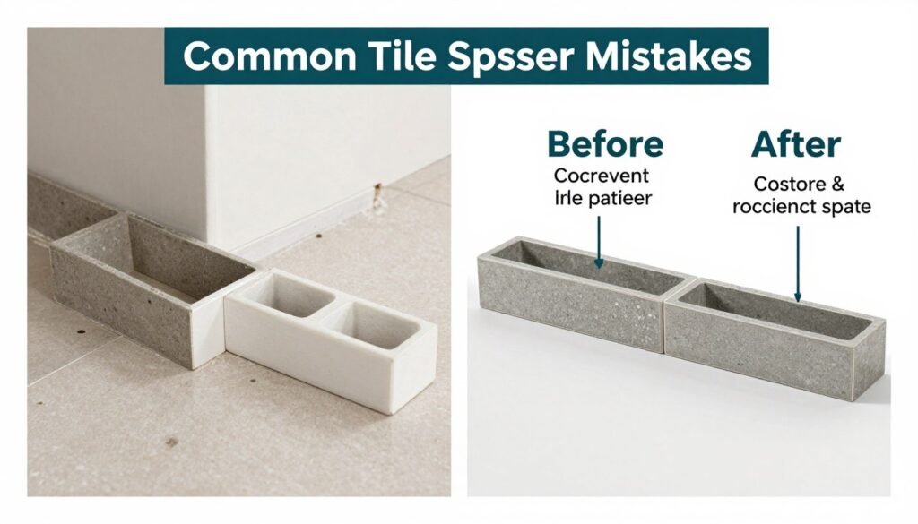 أخطاء شائعة في تركيب فواصل تيل أخطاء شائعة في تركيب فواصل تيل