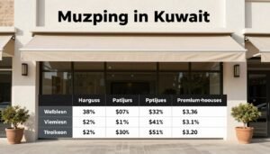 أسعار مظلات تنافسية في الكويت