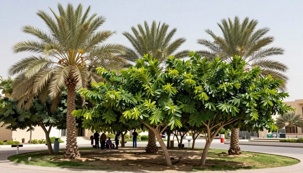 أشجار ظل قوية مناسبة لمناخ الكويت أشجار ظل قوية مناسبة لمناخ الكويت