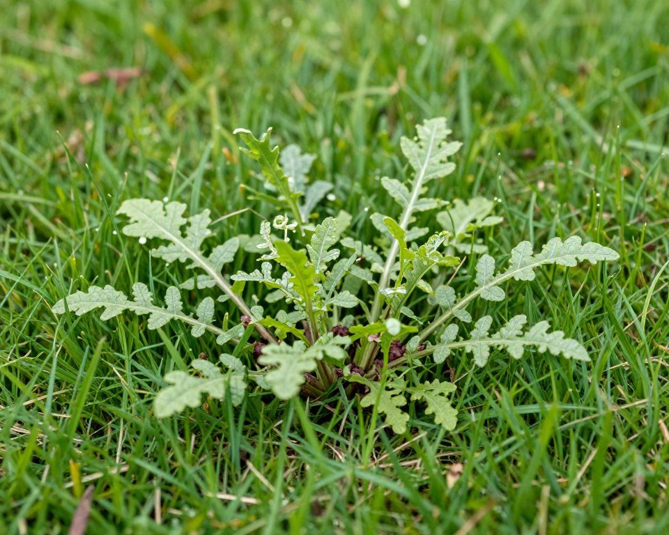 أعشاب ضارة في الحديقة أعشاب ضارة في الحديقة