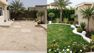 أعمال شركة تنسيق حدائق الخالدية المميزة